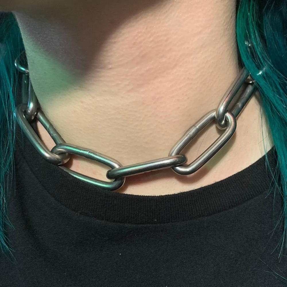 16.75 inches stainless steel choker